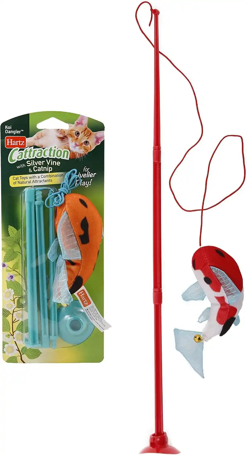Cattraction with Silver Vine & Catnip Koi Dangler