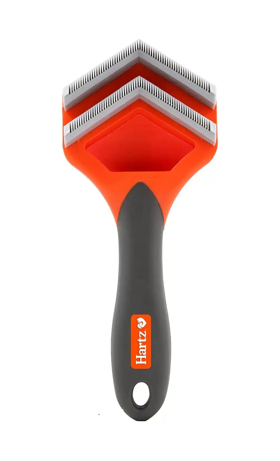 Hartz Groomer's Best Fur Fetcher De-Shedder Dog Brush,Black