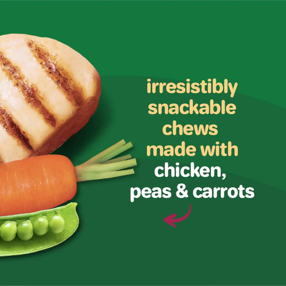 Oinkies Chicken ‘n Veg Twists, 20 Count