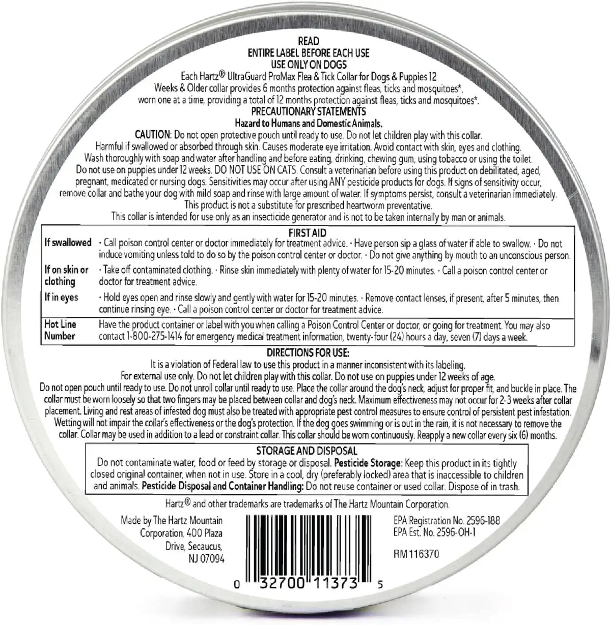 Hartz UltraGuard ProMax Flea & Tick Collar for Dogs I 12 Months Protection I Soft & Comfortable | Flea & Tick Prevention I 2 Pack, Blue