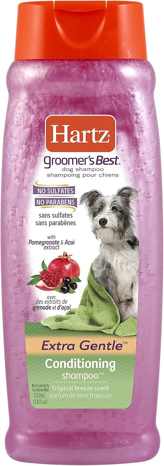 Hartz Groomers Best 3 in 1 Conditioning Shampoo for Dogs 18 oz