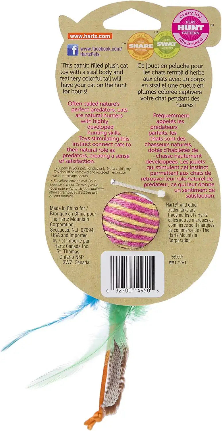 Hartz Just For Cats RollAbout Mouse Cat Toy