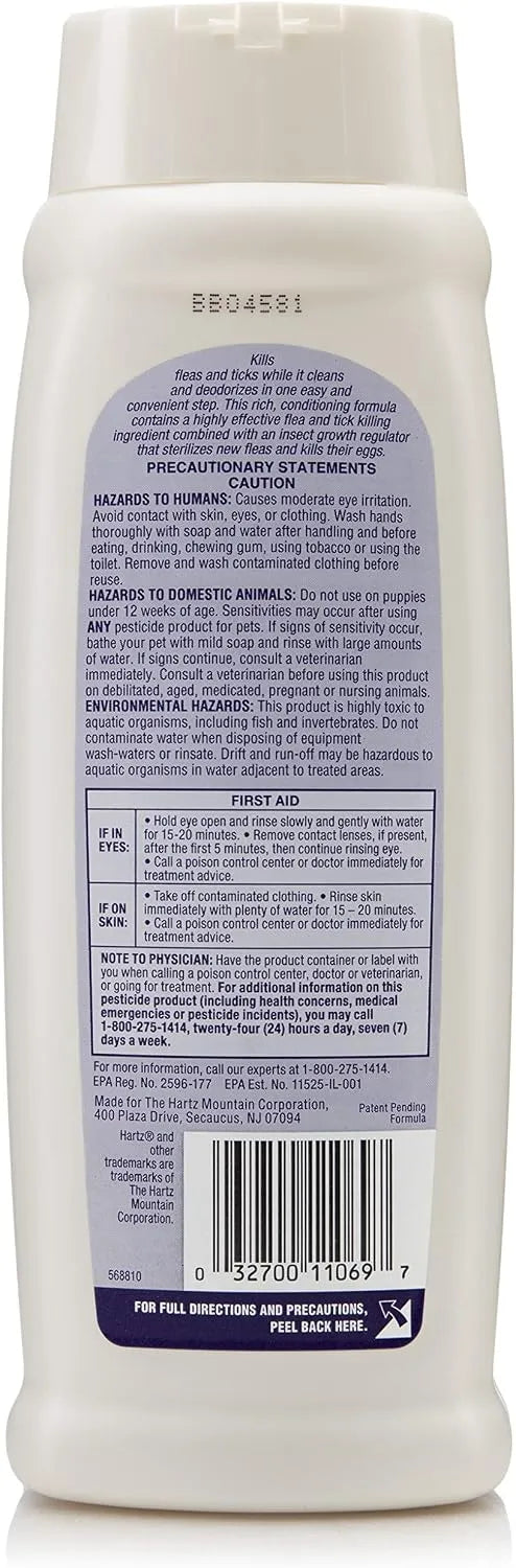 Hartz UltraGuard Pro Triple Active Flea & Tick Dog Shampoo